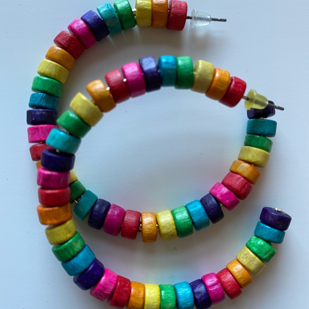 group of springy earrings